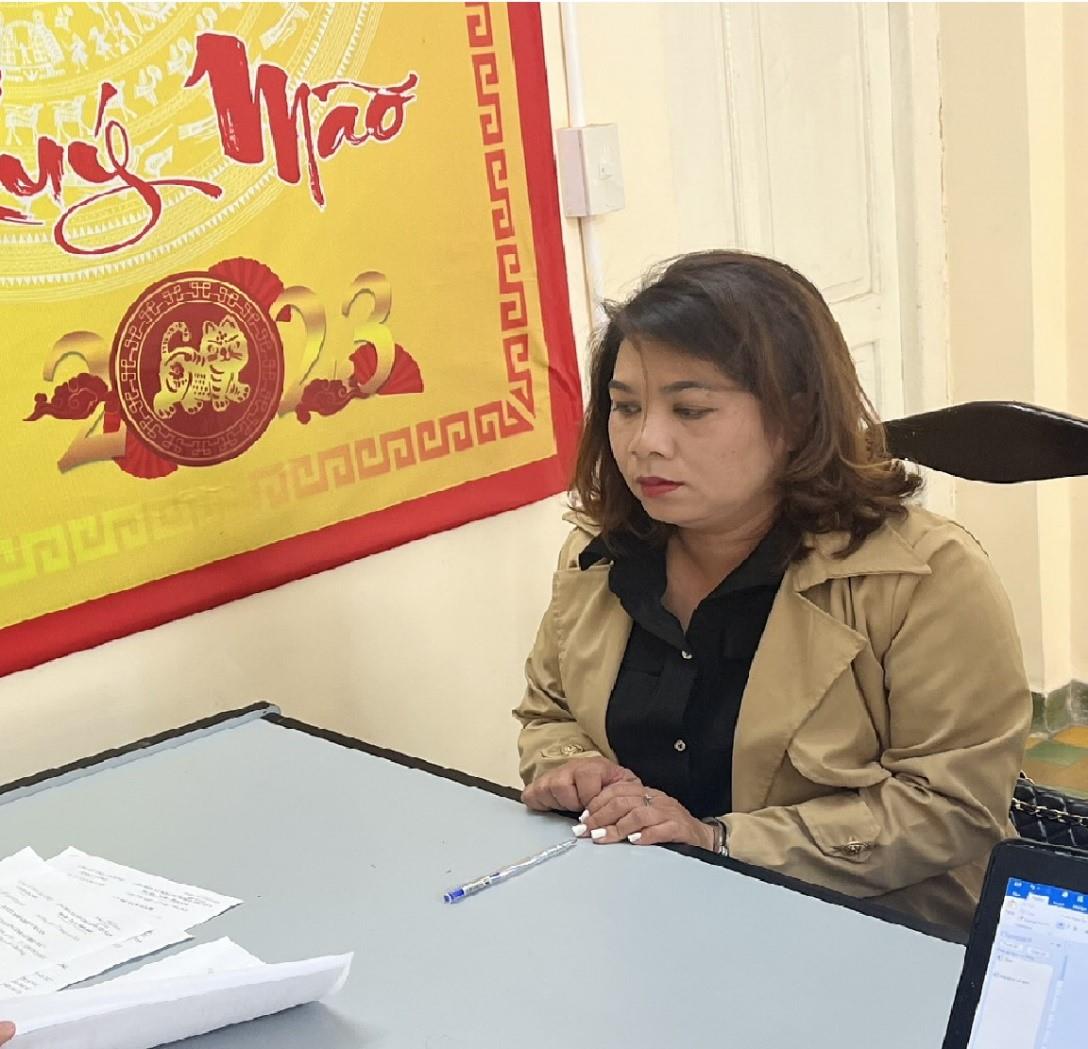 Đối tượng Võ Kim Loan