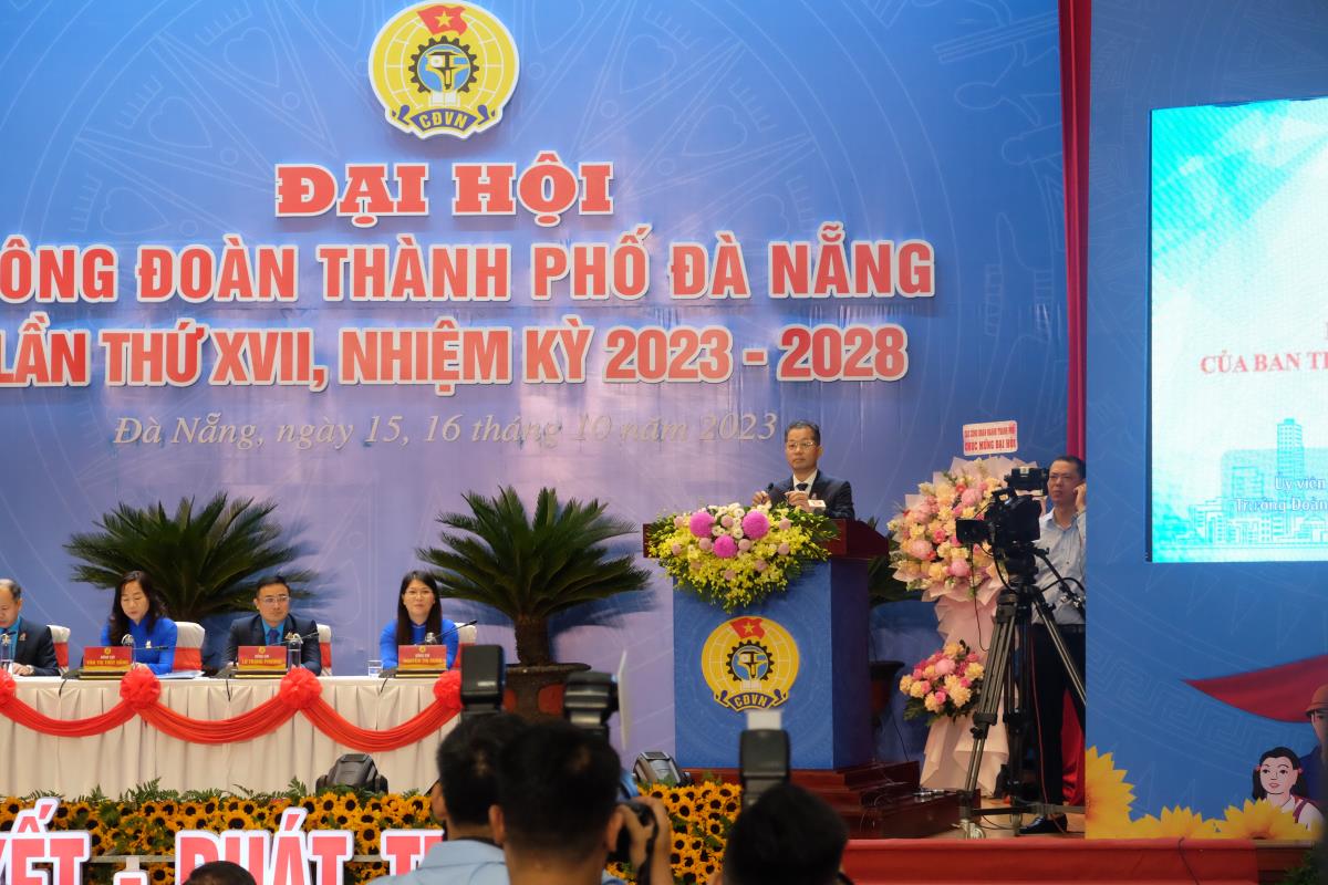 Các phong trào thi đua yêu nước của các cấp công đoàn Đà Nẵng đã được lãnh đạo TP Đà Nẵng đánh giá cao