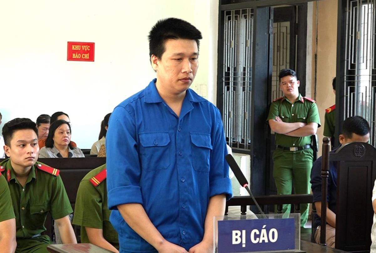 Bị cáo Trần Minh Đức tại tòa.
