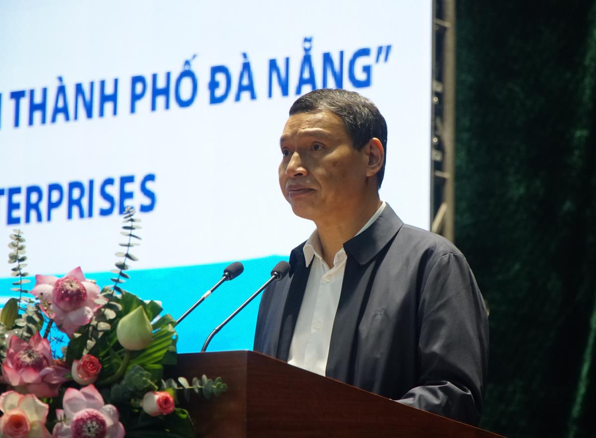 Phó Chủ tịch UBND TP Đà Nẵng Hồ Kỳ Minh chia sẻ tại chương trình hỗ trợ thủ tục đầu tư cho doanh nghiệp FDI.