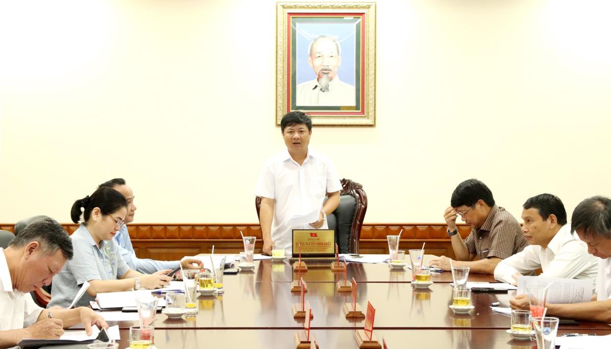 Phó Bí thư Thường trực Thành ủy Lương Nguyễn Minh Triết phát biểu chỉ đạo hội nghị.