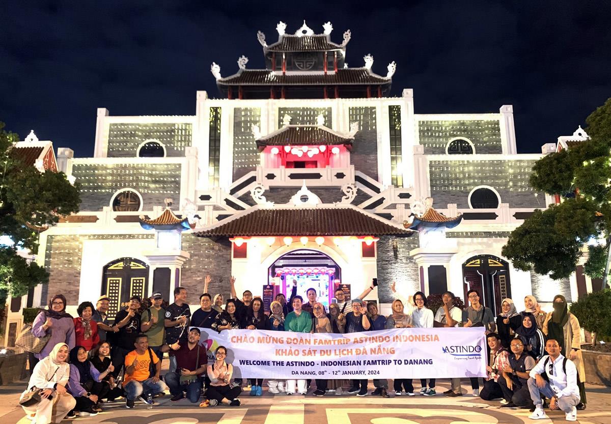 Đoàn famtrip lữ hành Indonesia khảo sát du lịch Đà Nẵng.