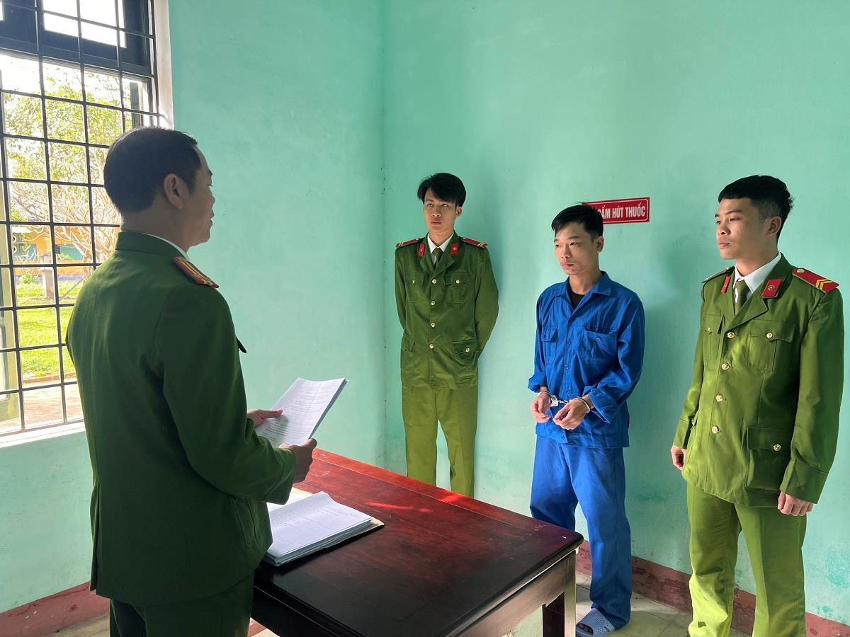 CQĐT khởi tố vụ án, bị can và bắt tạm giam đối tượng Nguyễn Tấn Sang.