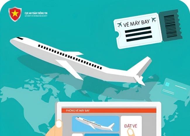 Người dân cần cảnh giác khi đặt mua vé máy bay giá rẻ qua mạng Internet.
