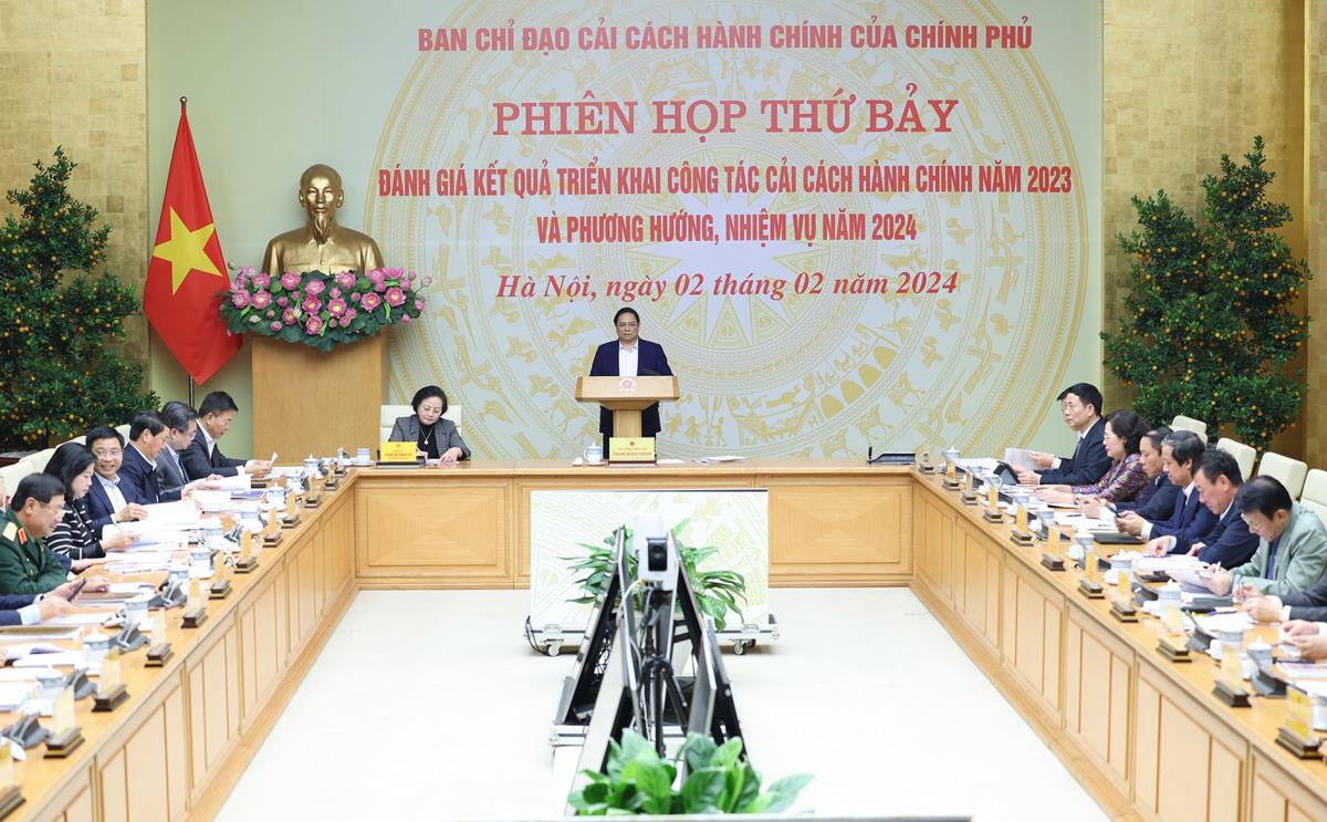 Thủ tướng Phạm Minh Chính phát biểu kết luận Phiên họp.