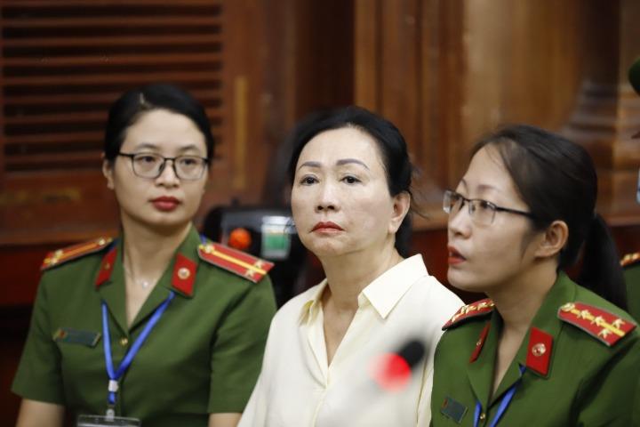 Các bị cáo đồng phạm trong vụ án.