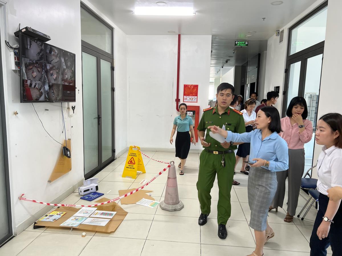 Cơ quan Công an phối hợp nhà trường xác minh, làm rõ vụ việc.