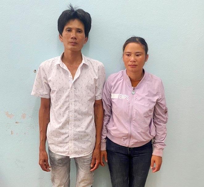 Huỳnh Mộng Danh cùng vợ Lê Thị Hiệp.