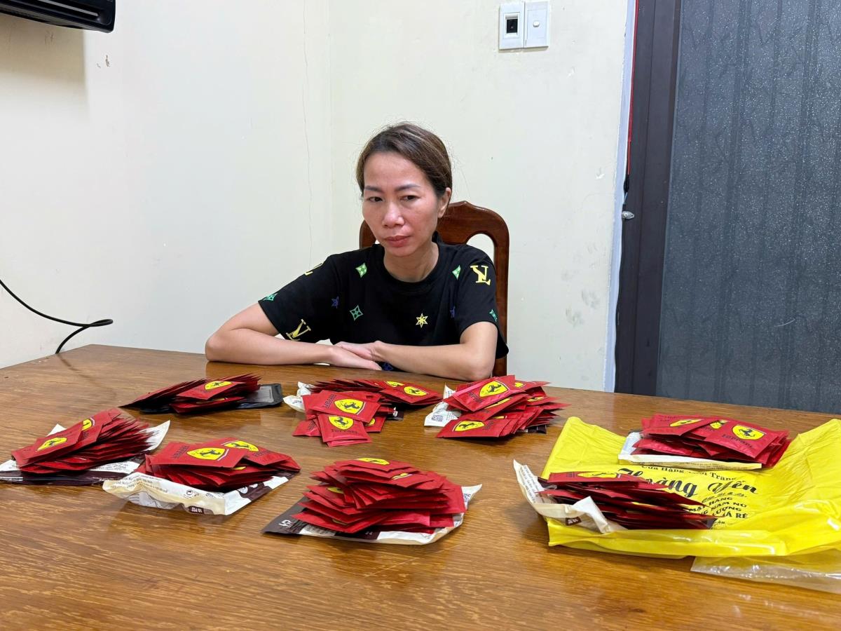 Số ma túy Dương Tấn Thiện vận chuyển về Đà Nẵng bị bắt giữ.