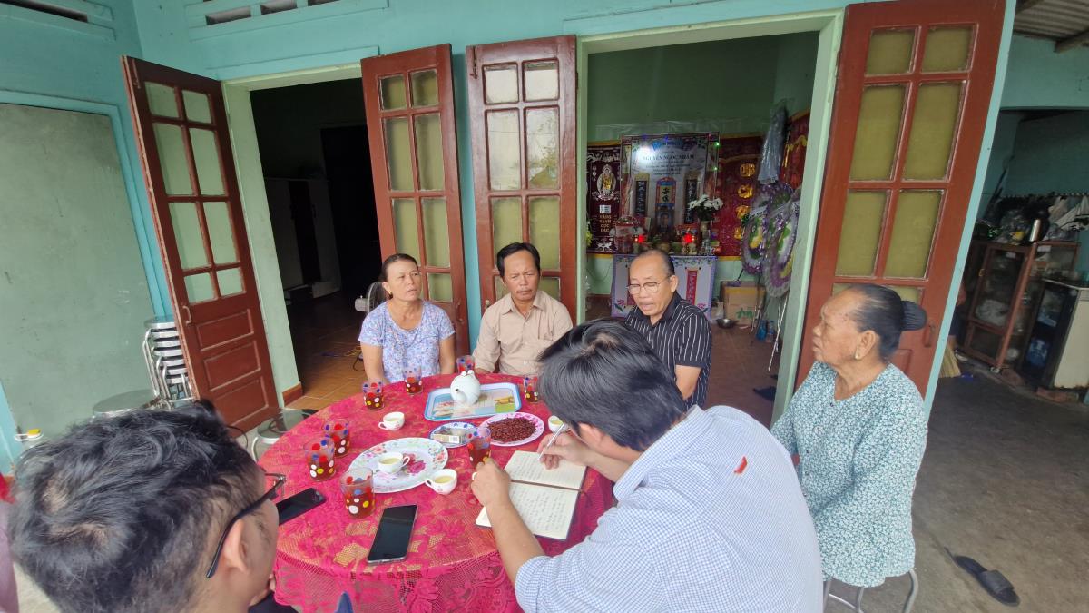 Triệu chứng trên chân ông Nhân trước khi tử vong.