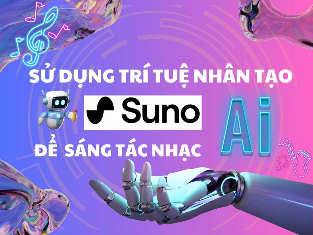 Chỉ cần gõ câu lệnh, AI sẽ sáng tác giùm bạn. Chúng ta sẽ ứng xử ra sao để đời sống nhạc Việt không trở nên hỗn loạn vì AI? - Ảnh: ST