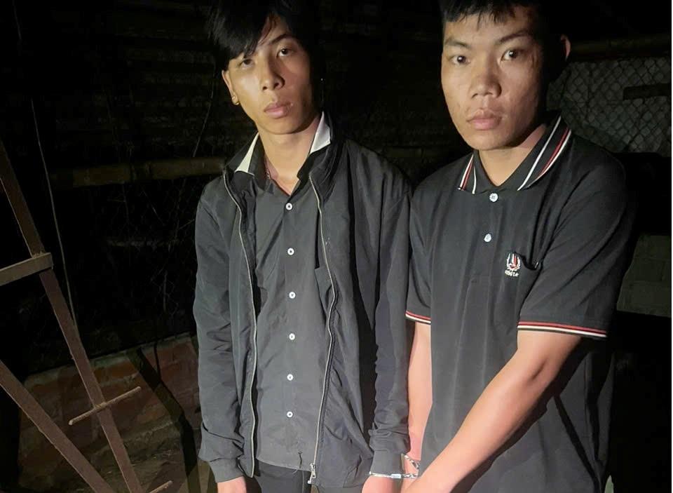 Hai đối tượng Trần Minh Tiến và Lê Vũ Bảo.