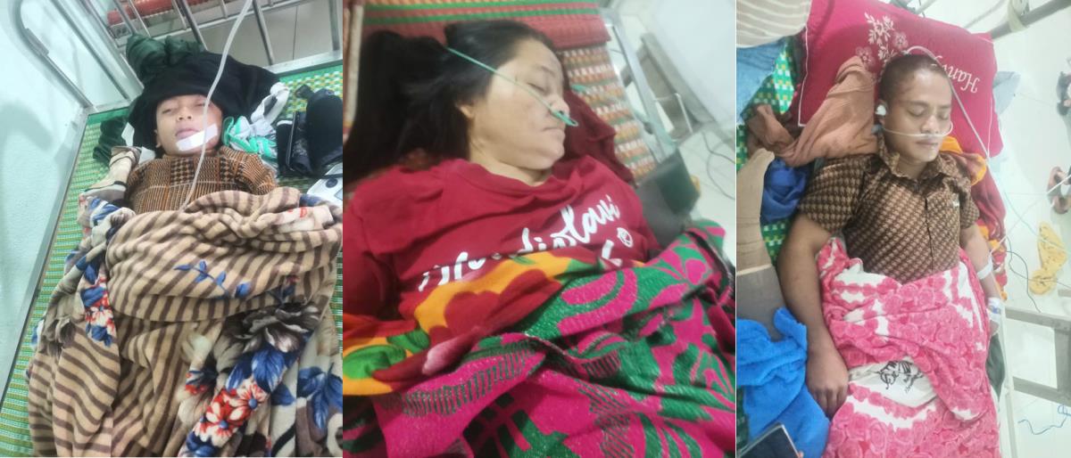 Hiện trường vụ sạt lở vùi lấp nhà dân ở xã Trà Giáp.