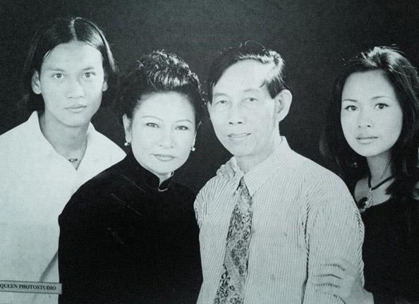 Nhạc sĩ Thuận Yến và con gái, NSND Thanh Lam.