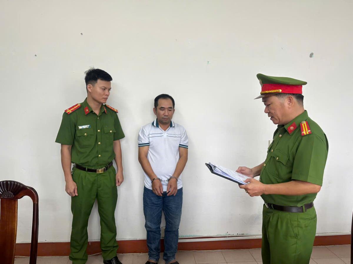 Cơ quan điều tra khởi tố, bắt tạm giam Trần Văn Hùng.