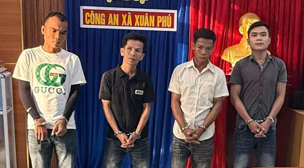 4 bị can bị bắt giữ