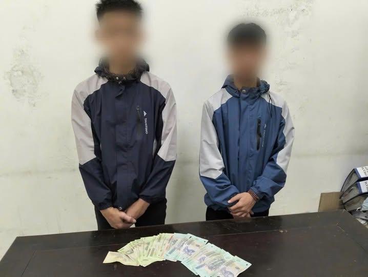 Nhóm đối tượng cùng tang vật