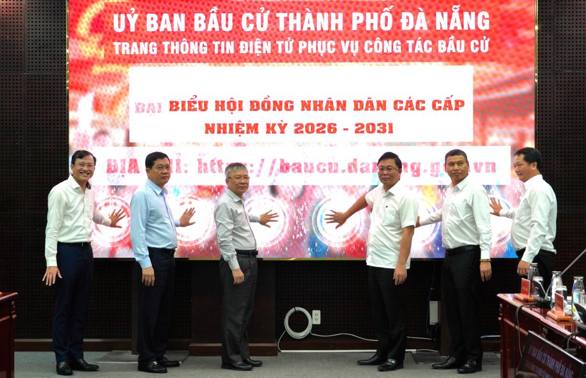 Ra mắt Trang tin điện tử của Ủy ban bầu cử thành phố Đà Nẵng.