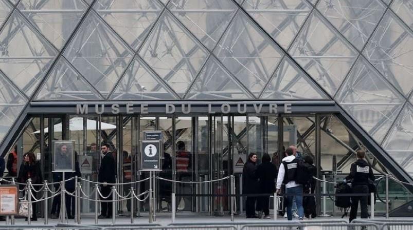 Bảo tàng Louvre ở Paris, Pháp. Ảnh: Reuters