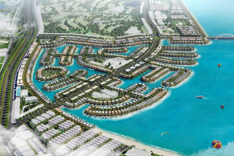 Những căn villa kiến trúc châu Âu, sở hữu biển riêng sau nhà, hướng hồ Lagoon 800 ha, kiến tạo chất sống nghỉ dưỡng mỗi ngày
