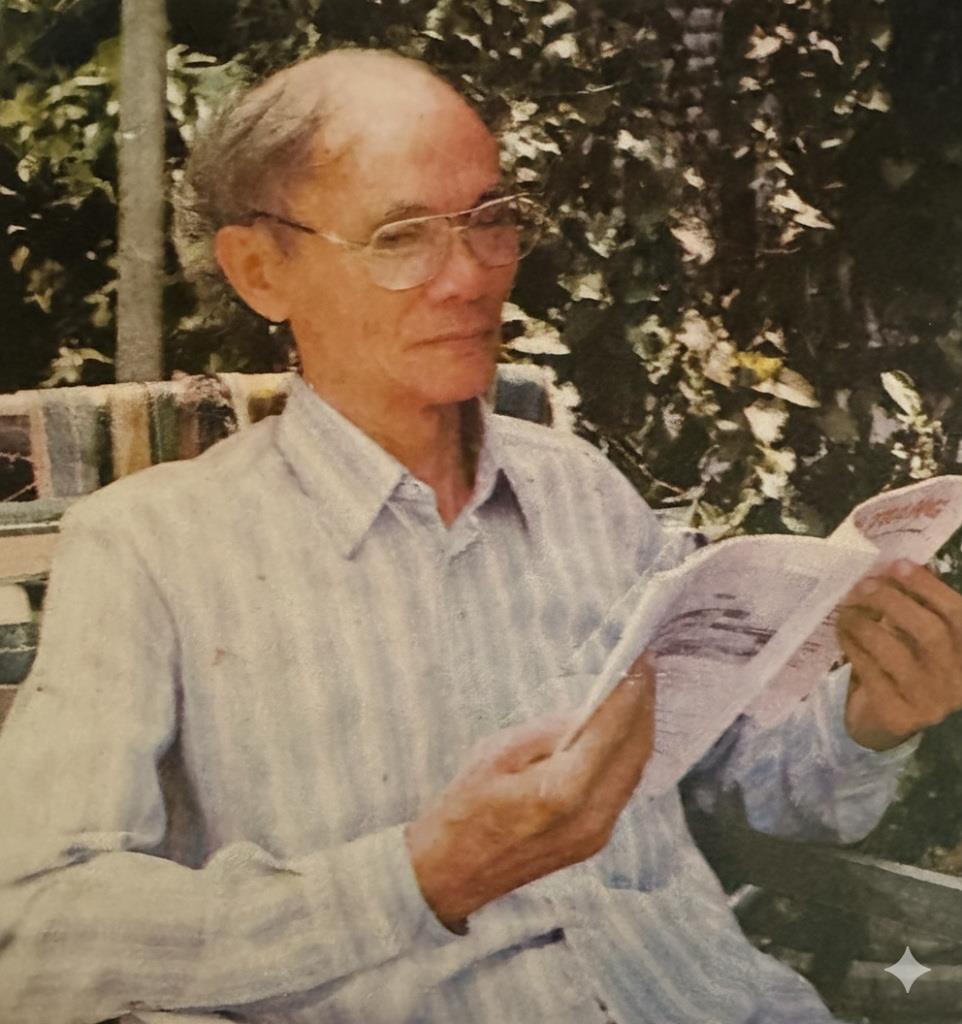 Bức thư nhà văn Võ Hồng gửi cho tác giả năm 1996.