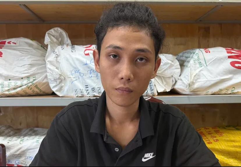 Đặng Hải Hưng có liên quan đường dây lừa đảo ở Myanmar bị trục xuất về Việt Nam. (Ảnh: Công an tỉnh Long An)