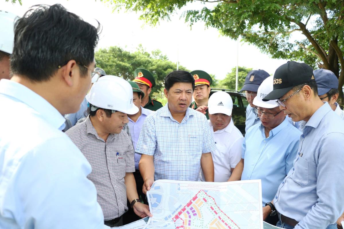 Khu vực quy hoạch đầu tư xây dựng một phân khu chức chức năng (vị trí 1) gắn với cảng biển Liên Chiểu.