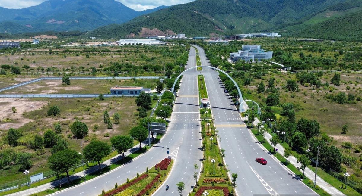Một góc phân khu Công nghệ cao.