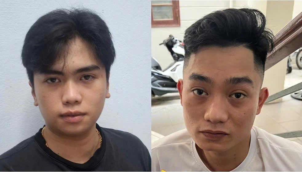 Hai đối tượng Nguyễn Quang Quy và Nguyễn Minh Kinh Kha.