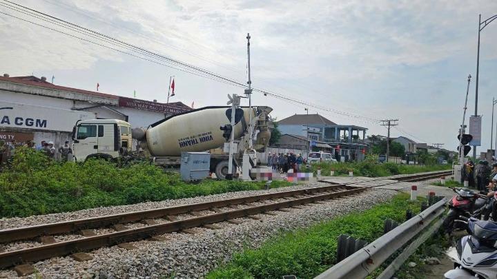 Hiện trường vụ TNGT làm 2 người chết tại Nghệ An.