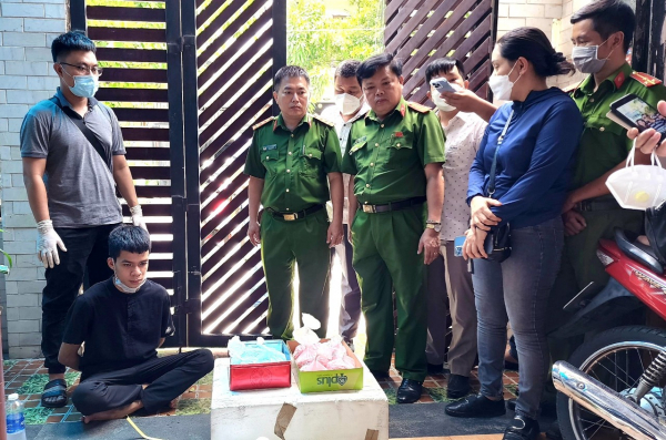 Số ma túy được đưa từ Đức về Việt Nam bị Công an Đà Nẵng bắt giữ.