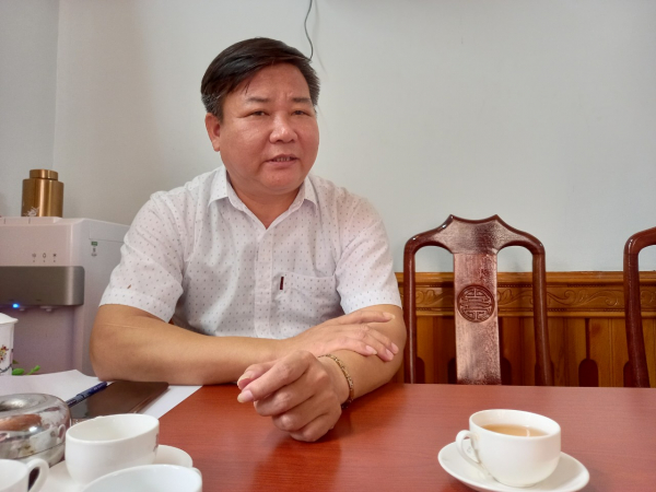 Ông Trịnh Đình Khoa - Chủ tịch UBND Thị trấn Quý Lộc bị kỷ luật, cách hết các chức vụ trong Đảng.