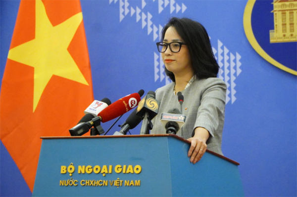 Phó phát ngôn Bộ Ngoại giao Việt Nam Phạm Thu Hằng.