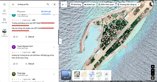 Nhiều người dùng đánh giá 1 sao ứng dụng bản đồ của Google. (Ảnh chụp màn hình)