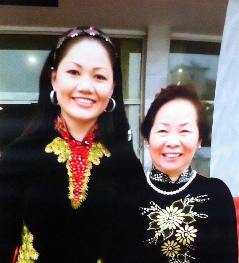 Nữ doanh nhân Phùng Thị Lan trong phim “Cảnh sát Hình sự”.