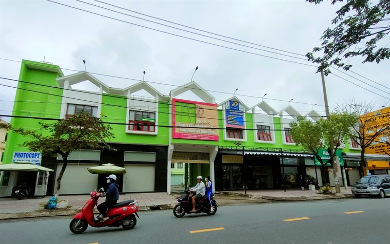 Trụ sở Công ty CP Thương mại Dược - Sâm Ngọc Linh Quảng Nam.