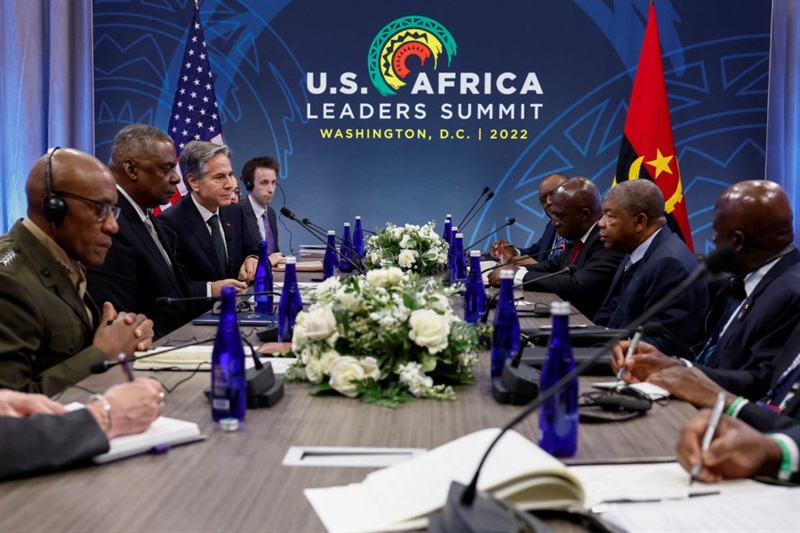Hội nghị thượng đỉnh Mỹ - châu Phi diễn ra tại Washington. Ảnh: AP