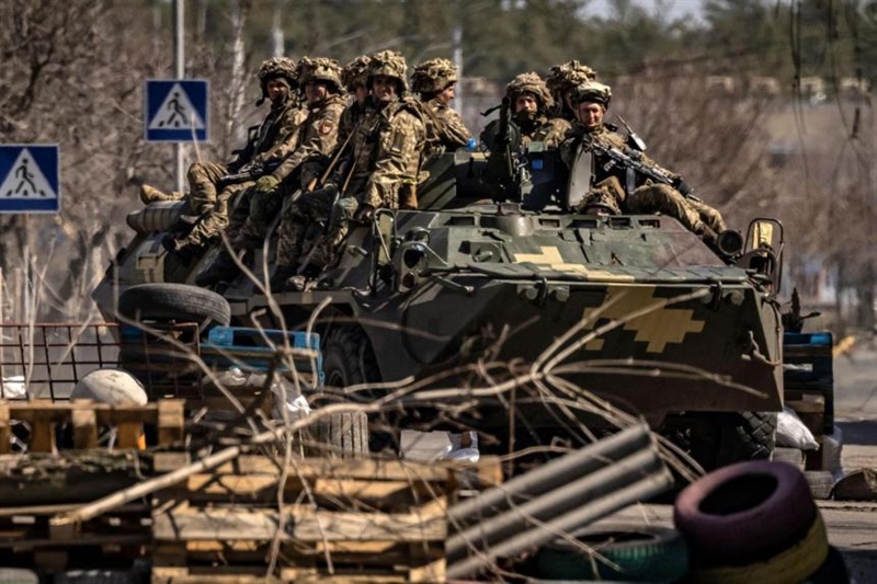 Binh sĩ Ukraine tại vùng Donbass. Ảnh: AFP