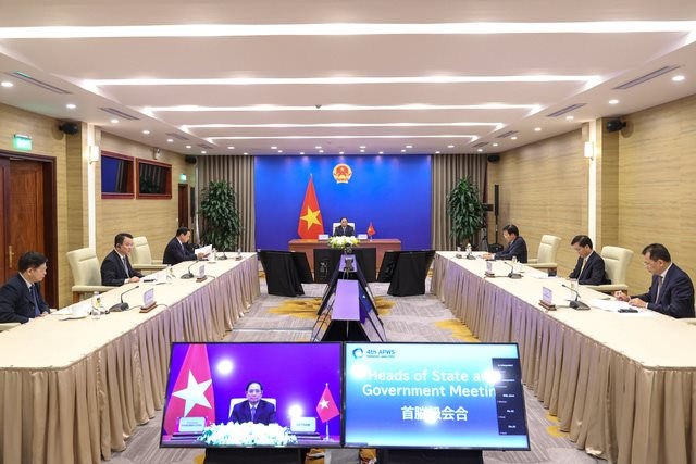 Thủ tướng Chính phủ Phạm Minh Chính tham dự và phát biểu trực tuyến tại Hội nghị Thượng đỉnh lần thứ 4 khu vực châu Á - Thái Bình Dương về nước.