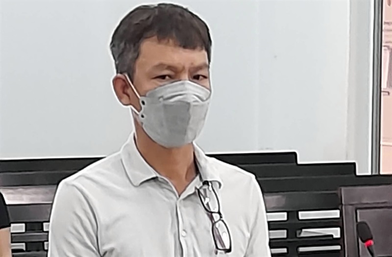 Bị cáo Lê Văn Tánh trước tòa.