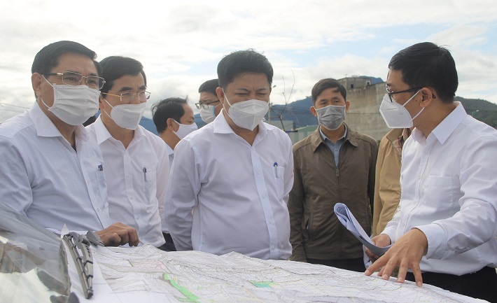 Chủ tịch HĐND TP Đà Nẵng Lương Nguyễn Minh Triết kiểm tra tiến độ các dự án trọng điểm trên địa bàn TP.