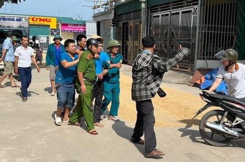 Triệu Quân Sự đã bị bắt sau 1 ngày trốn khỏi trạm giam ở Thanh Hóa. Ảnh: Hà Trung - Bỉm Sơn Beat.