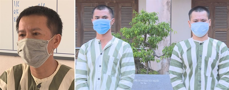 3 bị can bị Cơ quan CSĐT Công an huyện Tuy Phước khởi tố về hành vi: “Cố ý gây thương tích”.