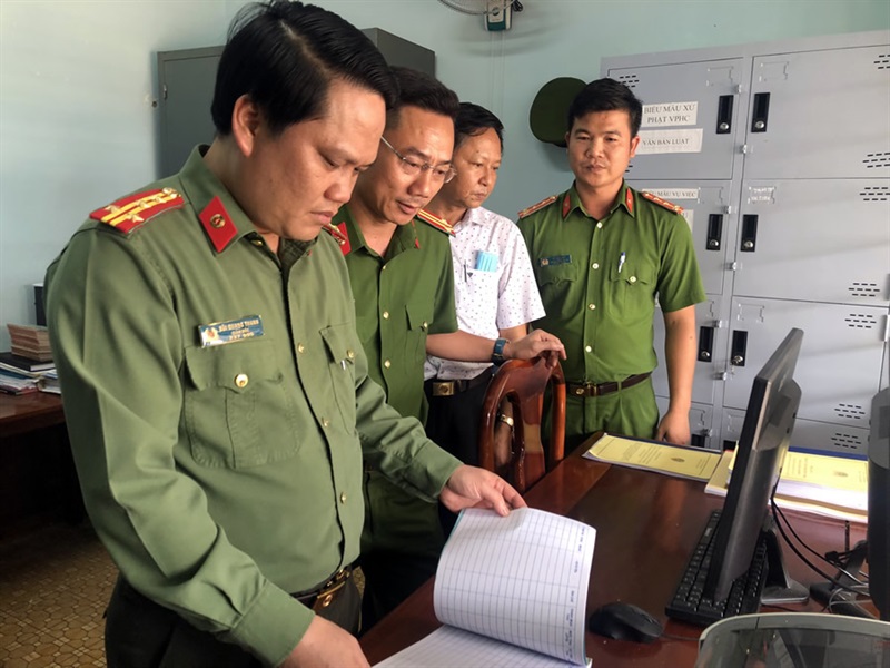 Lực lượng Công an xã trên địa bàn tỉnh Đắk Nông tăng cường tuần tra, kiểm soát bảo đảm ANTT.