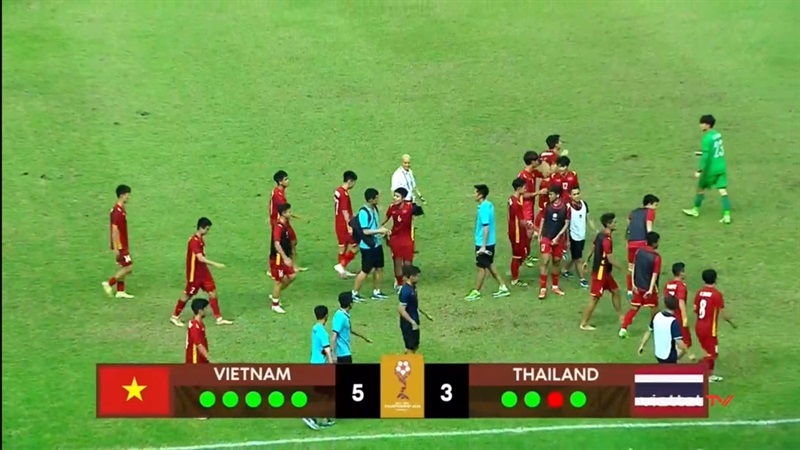 U19 Việt Nam- U19 Thái Lan (penalty: 5-3)
