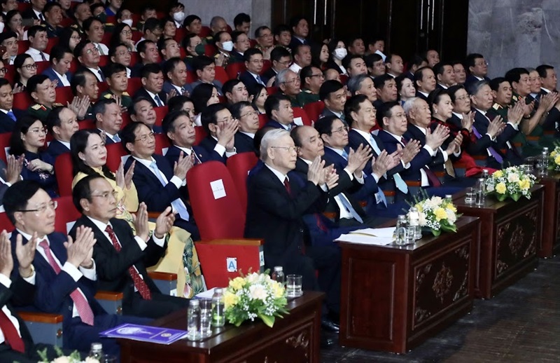 Đại biểu dự Lễ kỷ niệm 60 năm Ngày thiết lập quan hệ ngoại giao (5-9-1962 – 5-9-2022) và 45 năm Ngày ký Hiệp ước Hữu nghị và Hợp tác Việt Nam - Lào (18-7-1977-18-7-2022).