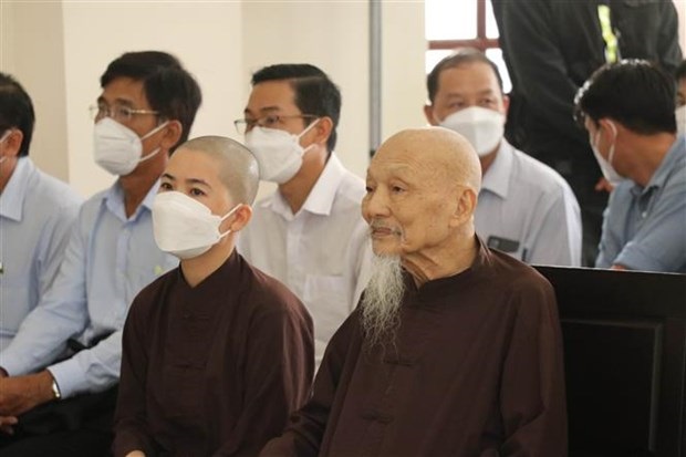 Bị cáo Lê Tùng Vân tại phiên xét xử.