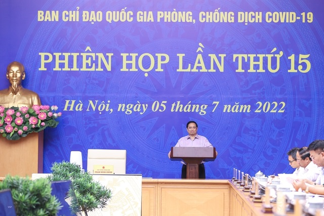 Thủ tướng Phạm Minh Chính phát biểu chỉ đạo cuộc họp.