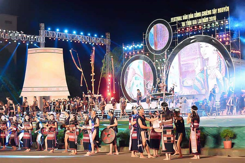 Festival văn hóa cồng chiêng Tây Nguyên 2018 cũng được tổ chức tại Gia Lai.