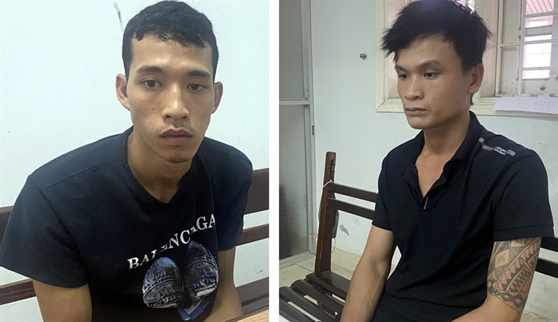 2 đối tượng gây ra nhiều vụ trộm cướp ở Đà Nẵng.